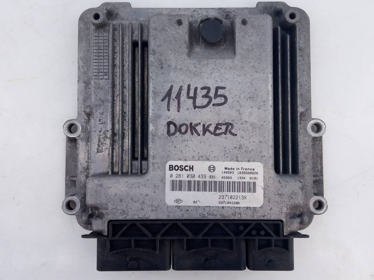 DACIA Lodgy 1 generation (2013-2024) Motorkontrollenhet ECU 237102213R, E2-A1-33-1 20382628