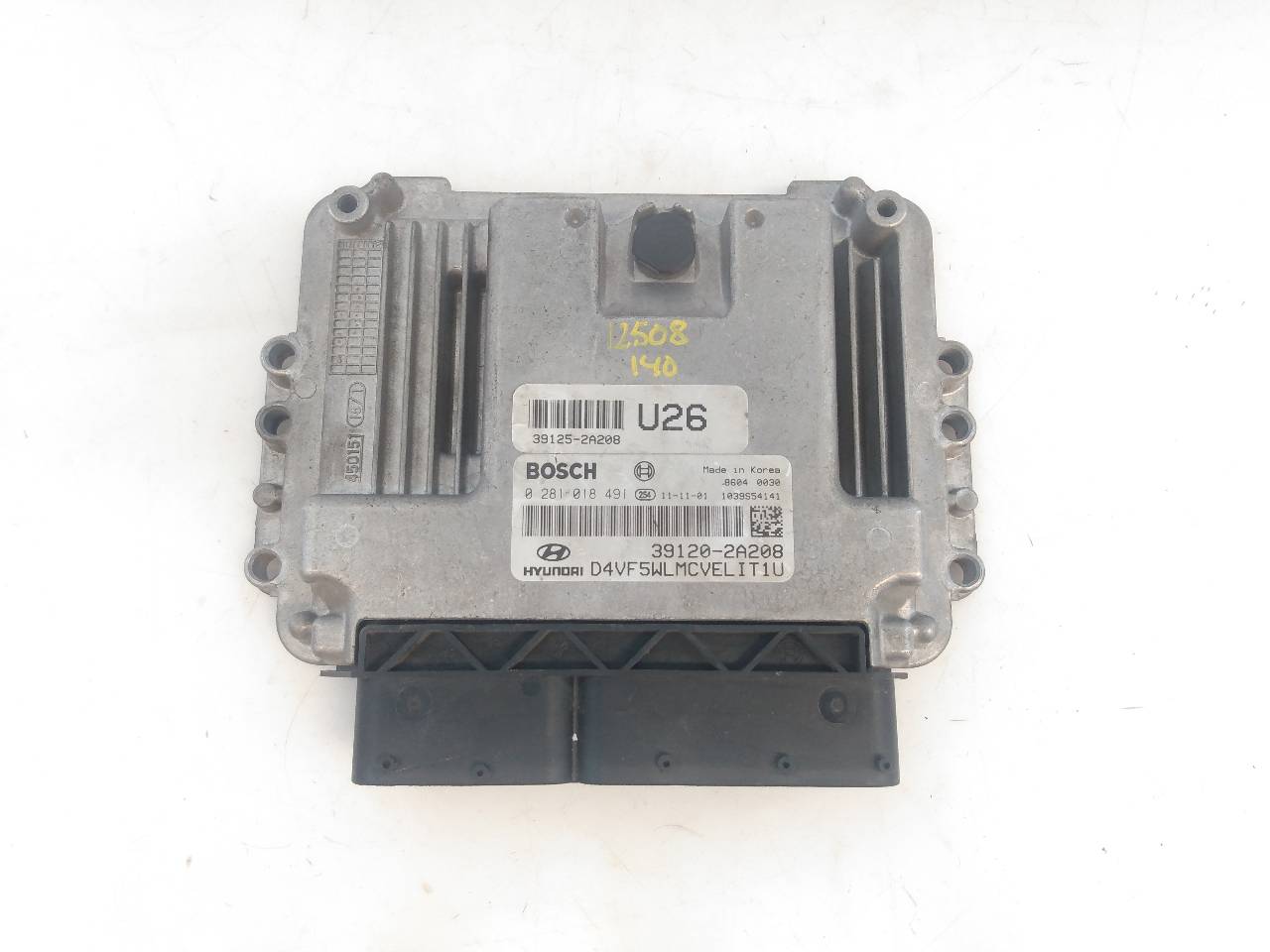 HYUNDAI i40 VF (1 generation) (2011-2020) Engine Control Unit ECU 391202A208, 0281018491, E3-A3-40-1 26280478