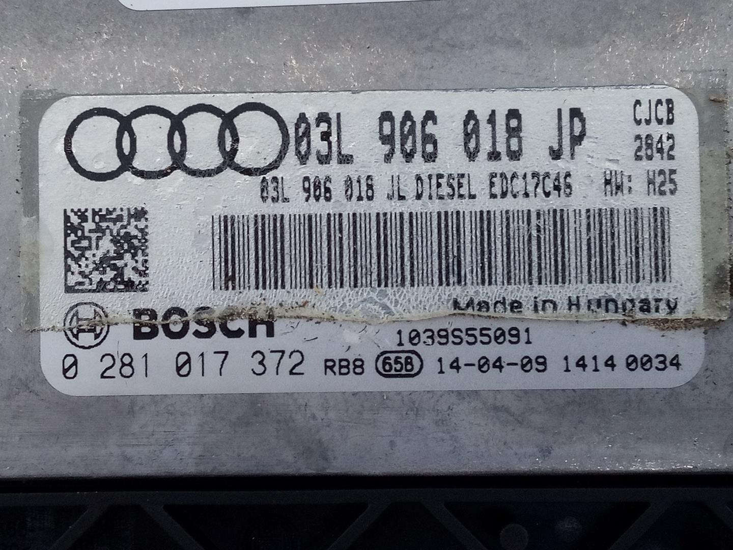 KIA A5 Sportback 8T (2009-2011) Motorkontrolenhed ECU 03L906018JP,E2-A1-10-3 21642924