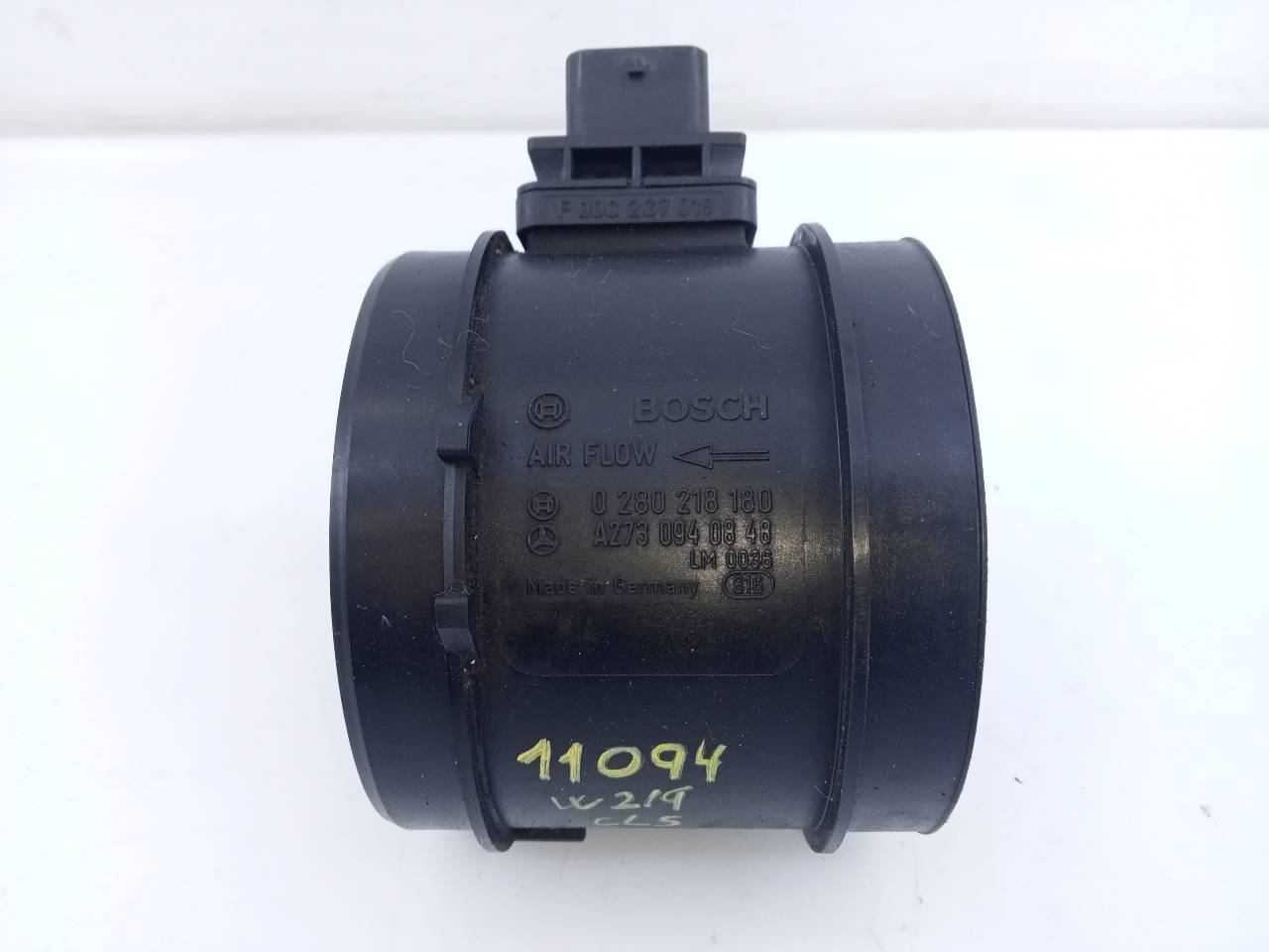 MERCEDES-BENZ CLS-Class C219 (2004-2010) Mass Air Flow Sensor MAF A2730940848, 0280218180, E3-A1-22-3 20965435