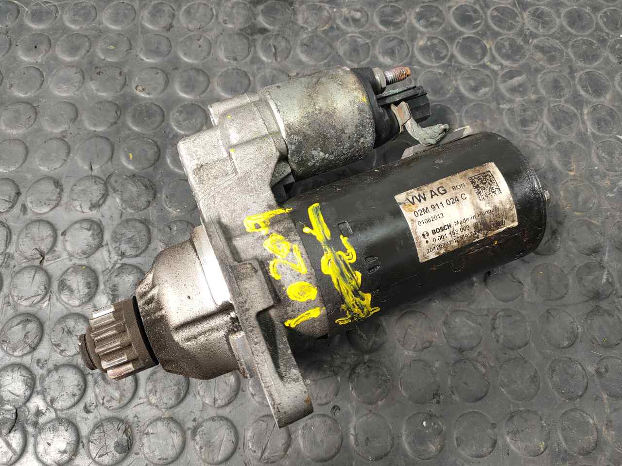 VOLKSWAGEN Tiguan 1 generation (2007-2017) Starter auto 02M911024C, 0001153009, P3-B718-1 20956133