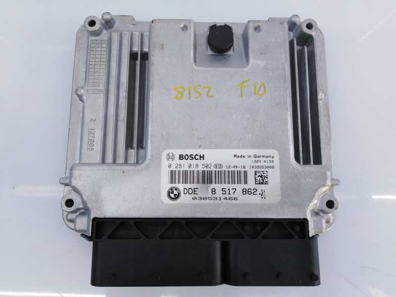 BMW 5 Series F10/F11 (2009-2017) Motorkontrolenhed ECU 0281018502,DDE851786201,E3-A2-31-3 18659041