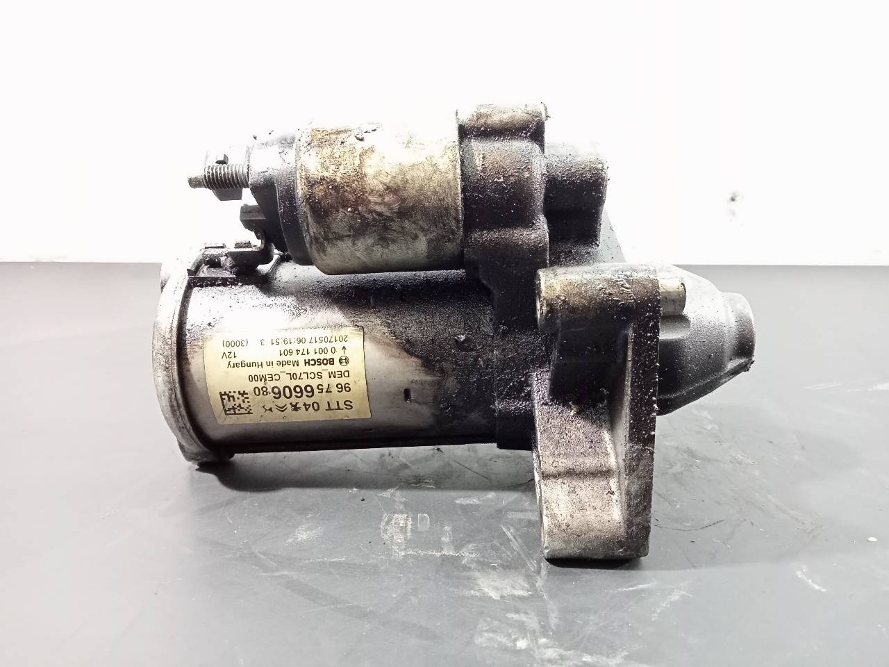 CITROËN C4 Picasso 2 generation (2013-2018) Starter Motor 9675660680, P3-A10-27-2 20963598