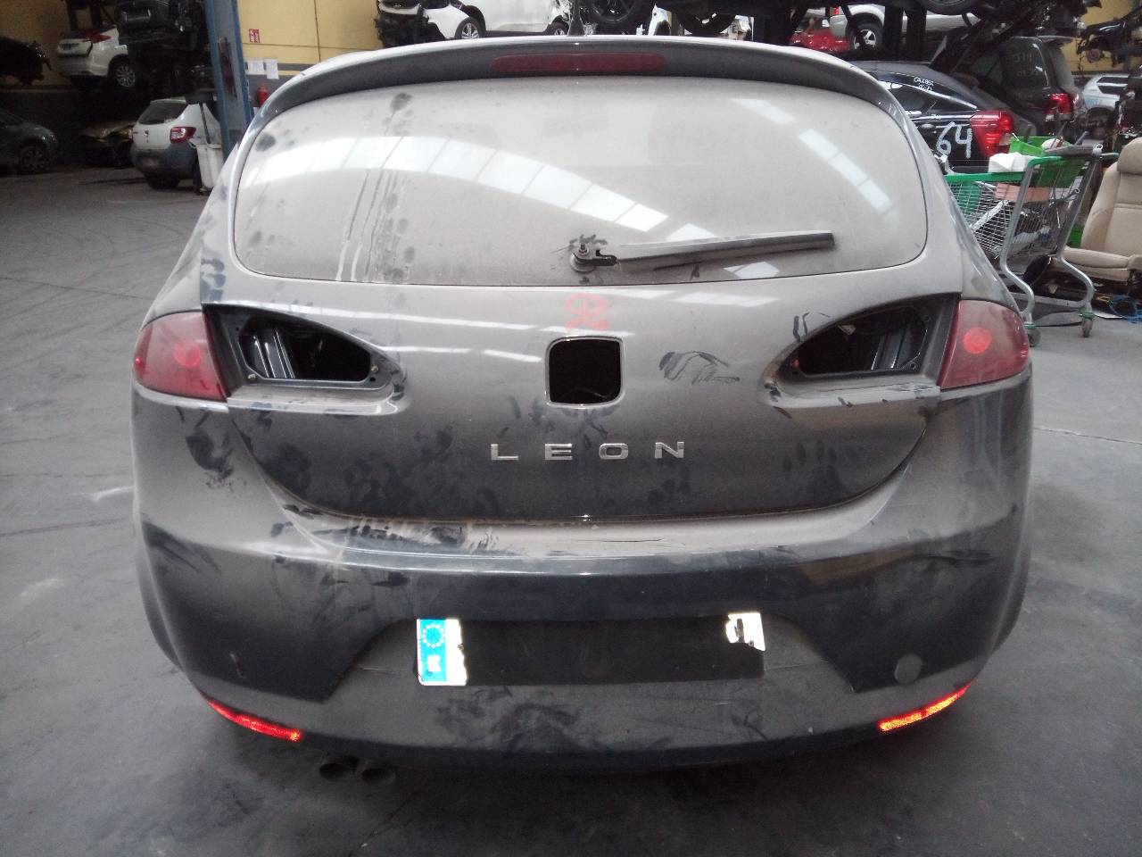 SEAT Leon 2 generation (2005-2012) Mechanizmus stierača predného čelného skla 1P0955120, E1-B6-56-1 20954245