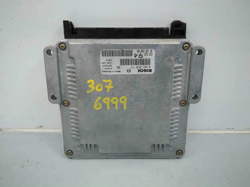 TOYOTA 307 1 generation (2001-2008) Variklio kompiuteris 0281010747, 9643524880 18542098