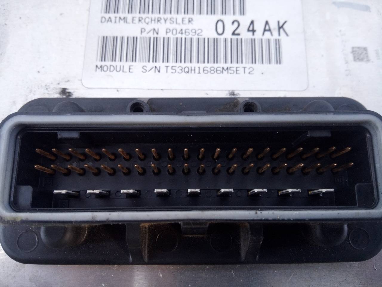 CHEVROLET Wrangler TJ (1997-2006) Engine Control Unit ECU P04692017AK, P04692024AK, E3-B6-24-5 18752924