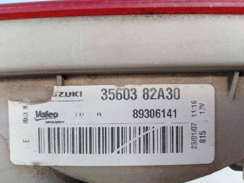 SUZUKI Jimny 3 generation (1998-2018) Противотуманка  заднего бампера правая 3560382A30, 89306141, E2-A3-7-1 18570443