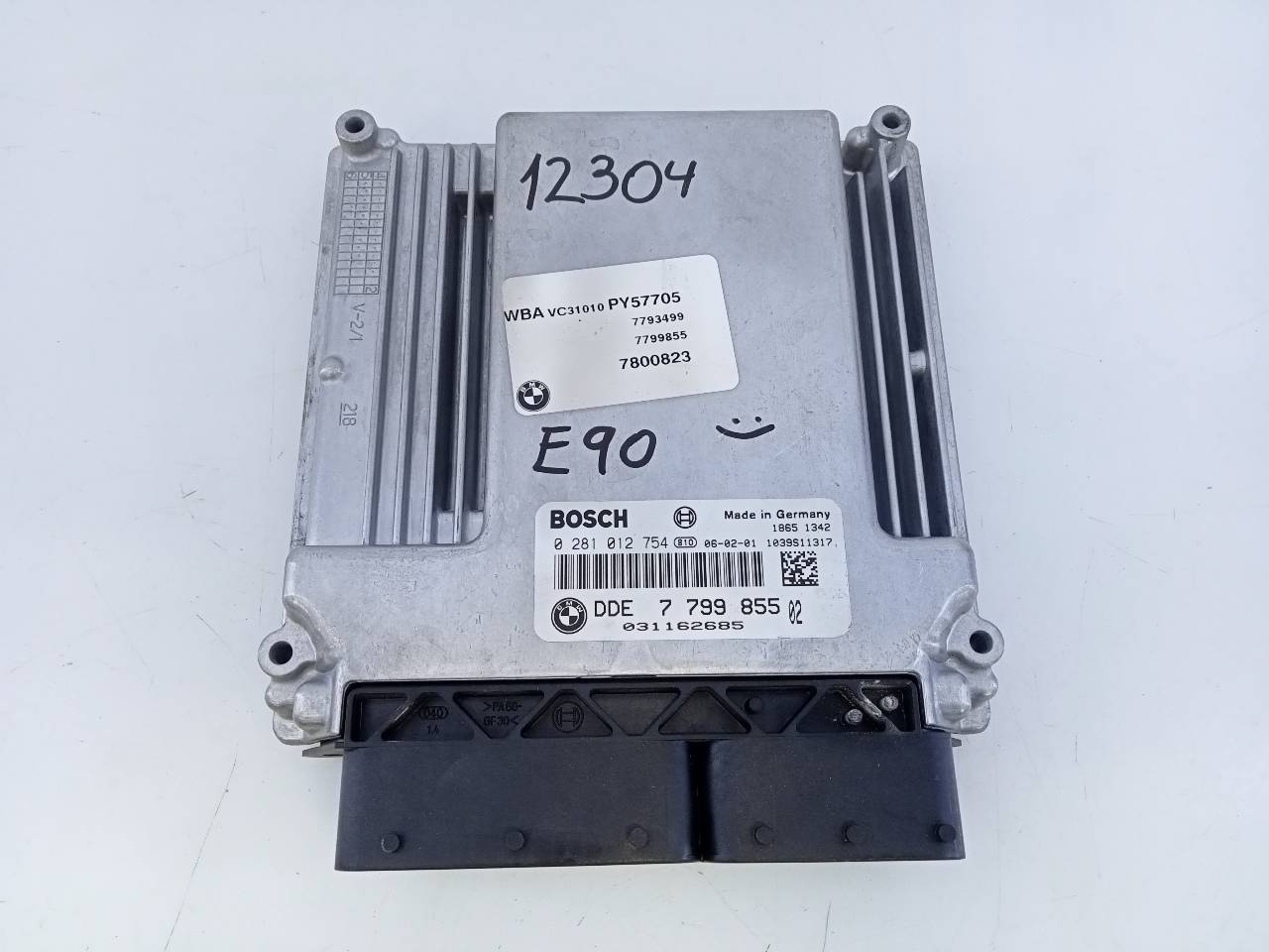 BMW 3 Series E90/E91/E92/E93 (2004-2013) Блок керування двигуном ECU 779985502,E3-A2-25-1,E3-A2-25-1 26270187