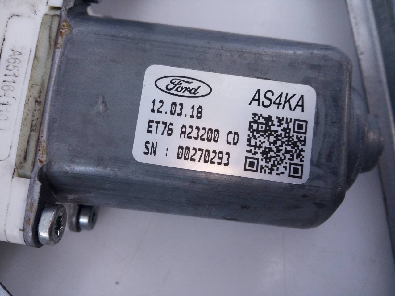 FORD Tourneo Courier 1 generation (2014-2024) Front Right Door Window Regulator ET7A23200CD, E2-B3-4-1 18755620