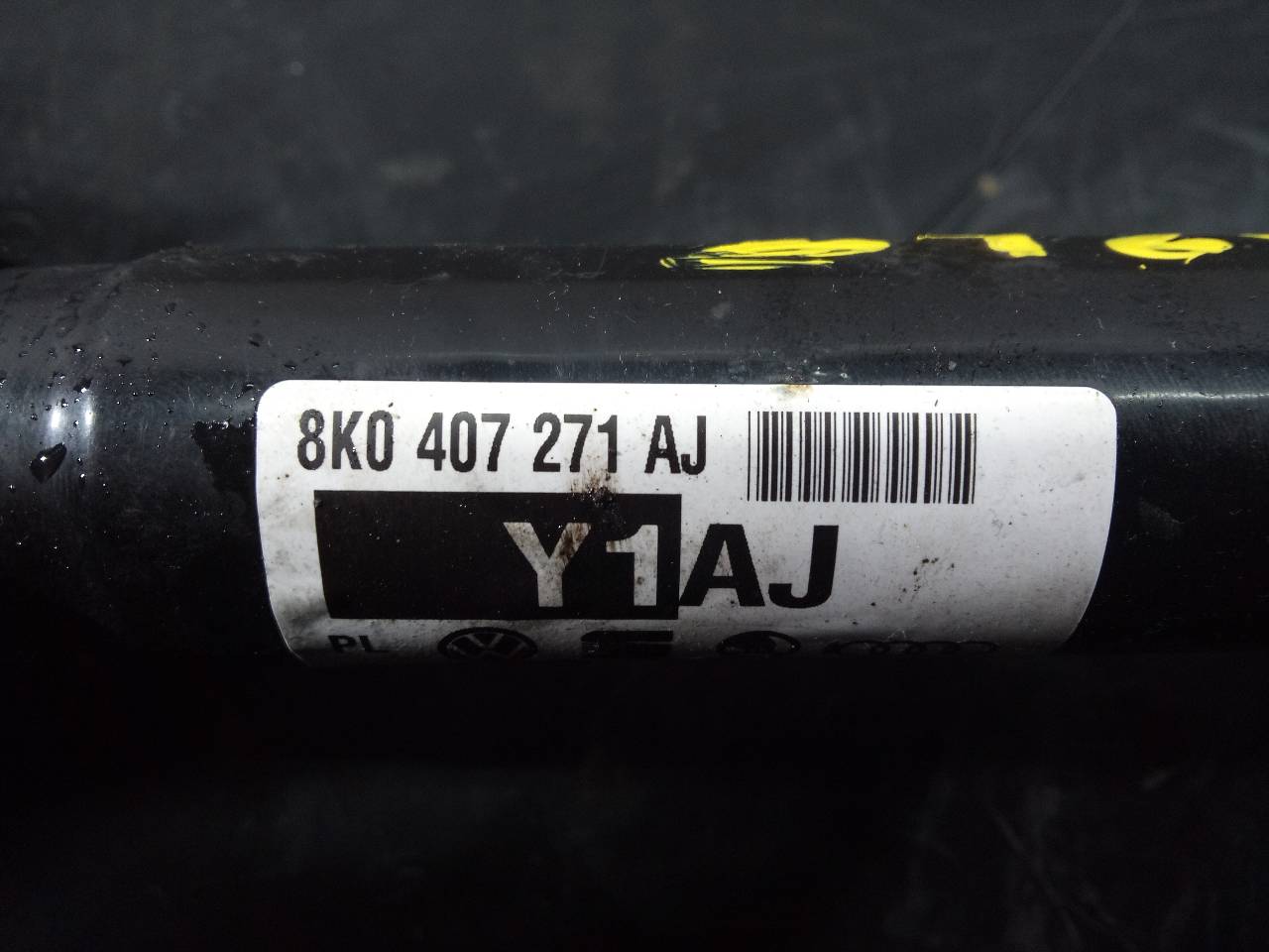 KIA A5 Sportback 8T (2009-2011) Fram Vänster Drivaxel 8K0407271AJ, P1-B6-13 21642971