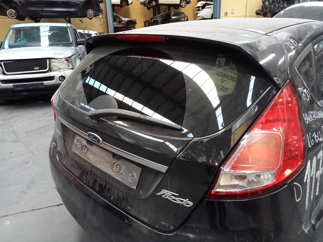 KIA Fiesta 5 generation (2001-2010) Bagasjelokk bak 21700301