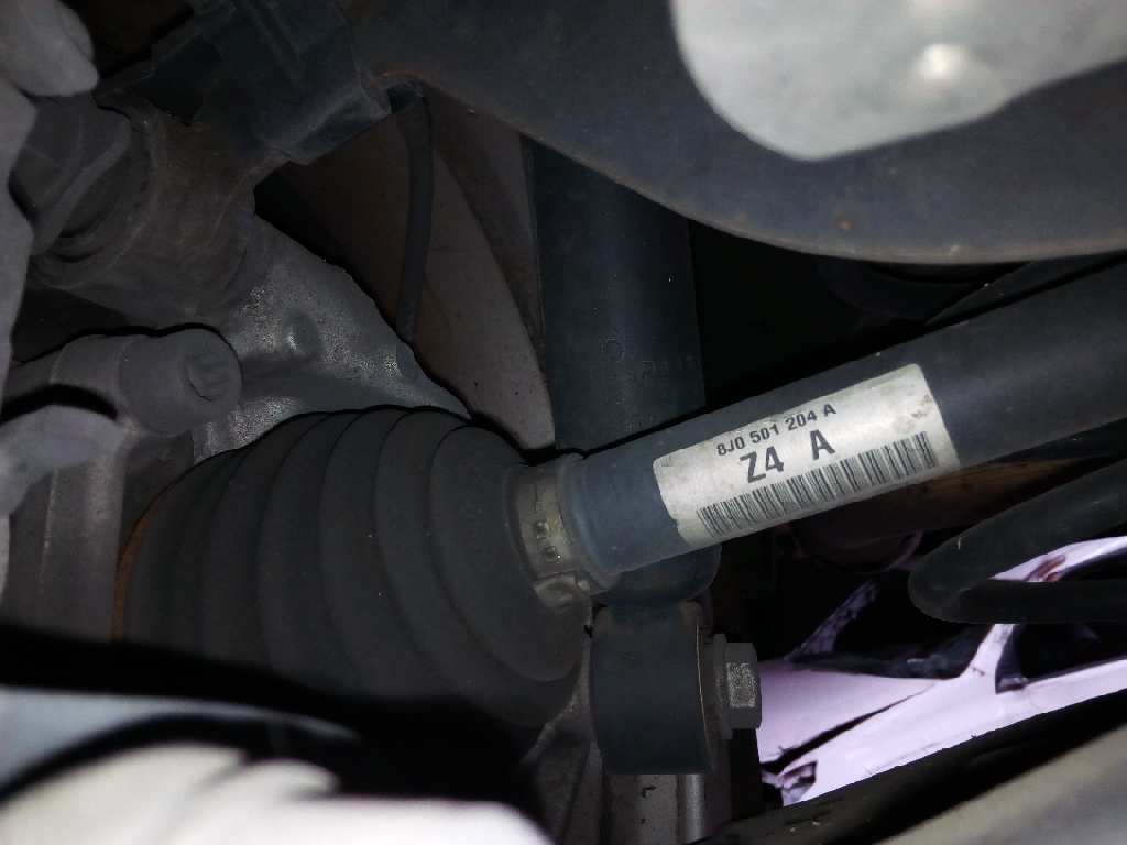AUDI TT 8J (2006-2014) Полуось задняя правая 8J0501204J, 8J0501204J 18447561