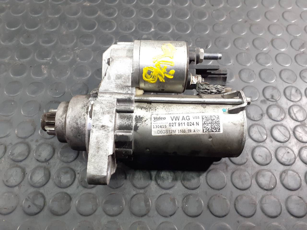 SEAT Ibiza 4 generation (2008-2017) Starter Motor 02T911024N 18748396