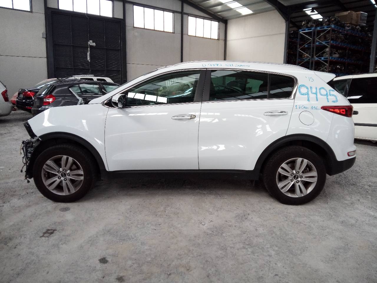 KIA Sportage 4 generation (2016-2022) Стеклоподъемник передней правой двери P2-B4-19 18750689