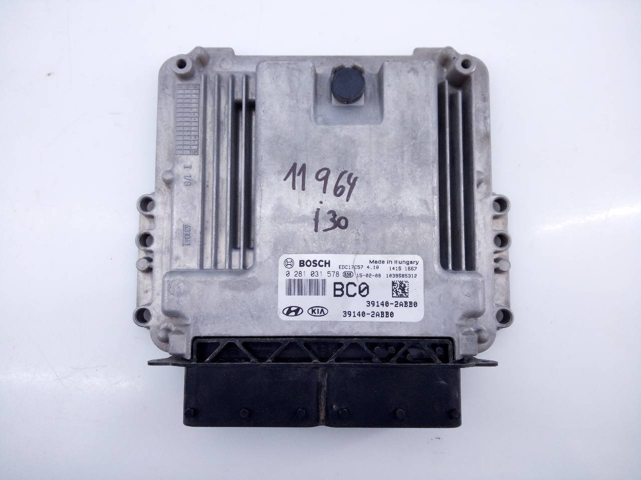 HYUNDAI i30 GD (2 generation) (2012-2017) Motorstyrenhet ECU 391402ABB0,0281031578,E3-A3-44-2 23298640