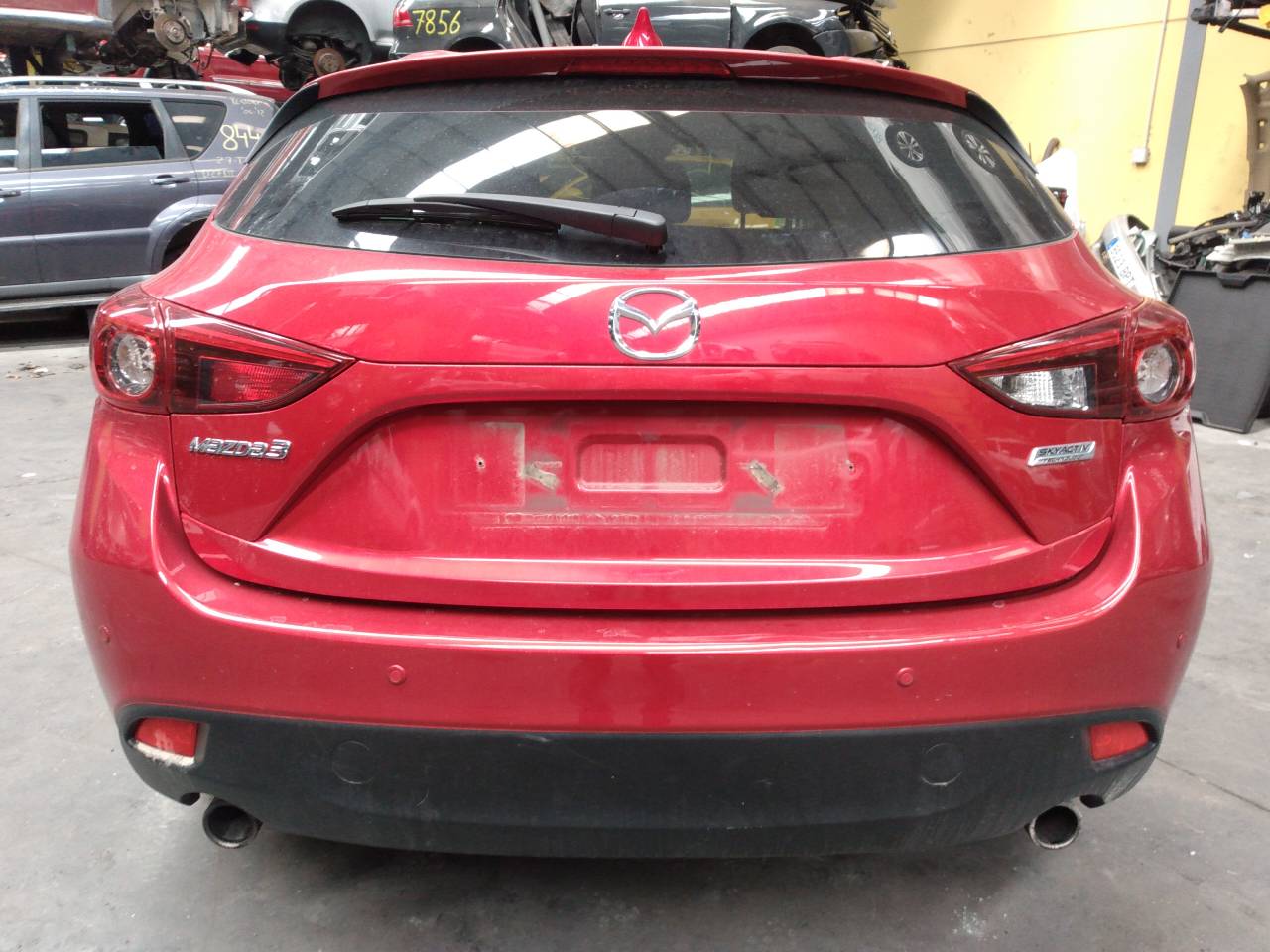 MAZDA 3 BM (2013-2019) Spidometras (Prietaisų skydelis) BPP5A0408384, E3-B5-31-3 24295366