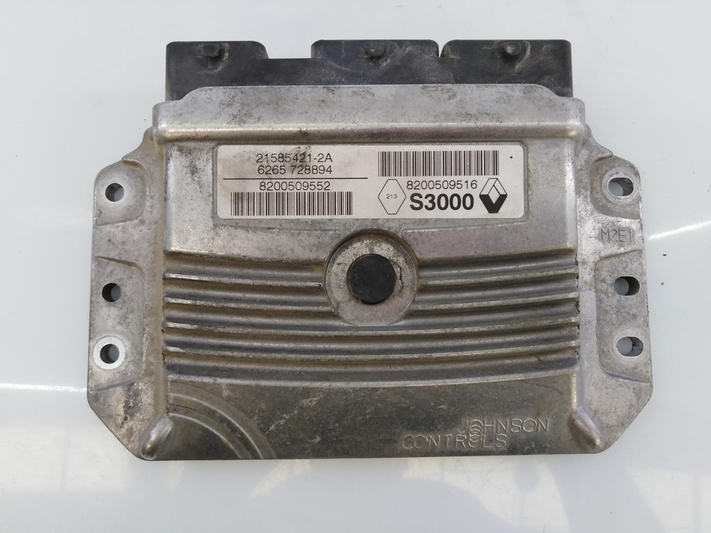 AUDI Megane 2 generation (2002-2012) Motorkontrolenhed ECU 8200509516, 8200509552, E2-A1-45-2 18689596