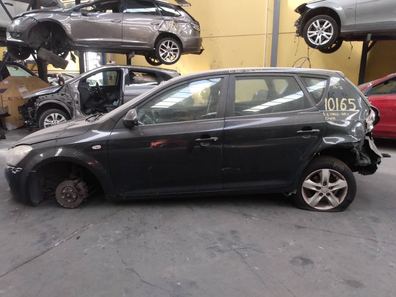 KIA Cee'd 1 generation (2007-2012) Радиатор интеркулера 282702A610, 6039507, P2-B10-9 23244491