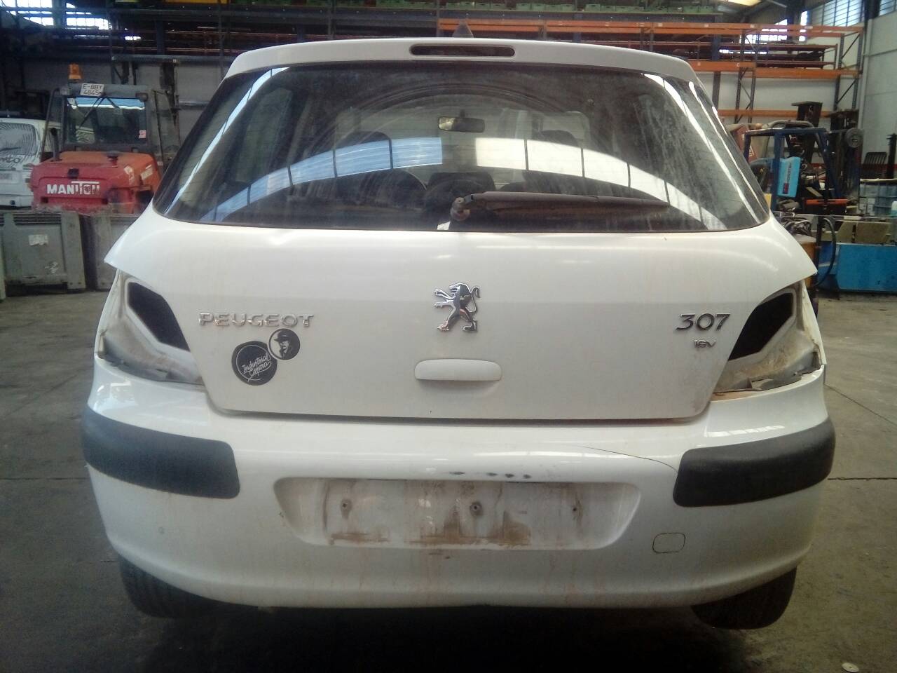 PEUGEOT 307 1 generation (2001-2008) Блок управления двигателем 9638765680, 0261206943, E3-B2-25-2 20954936