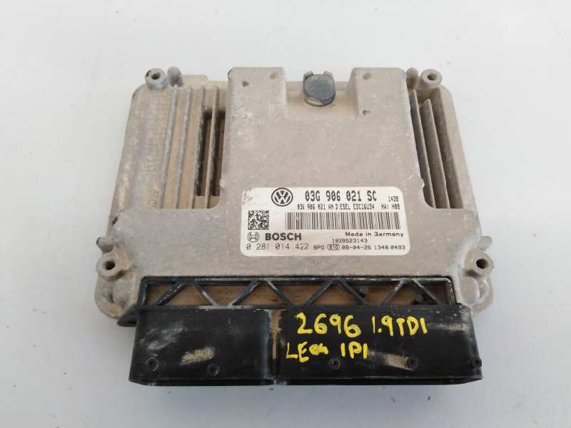 CHEVROLET Leon 2 generation (2005-2012) Motora vadības bloks 03G906021SC, E1-A3-6-2 18342742