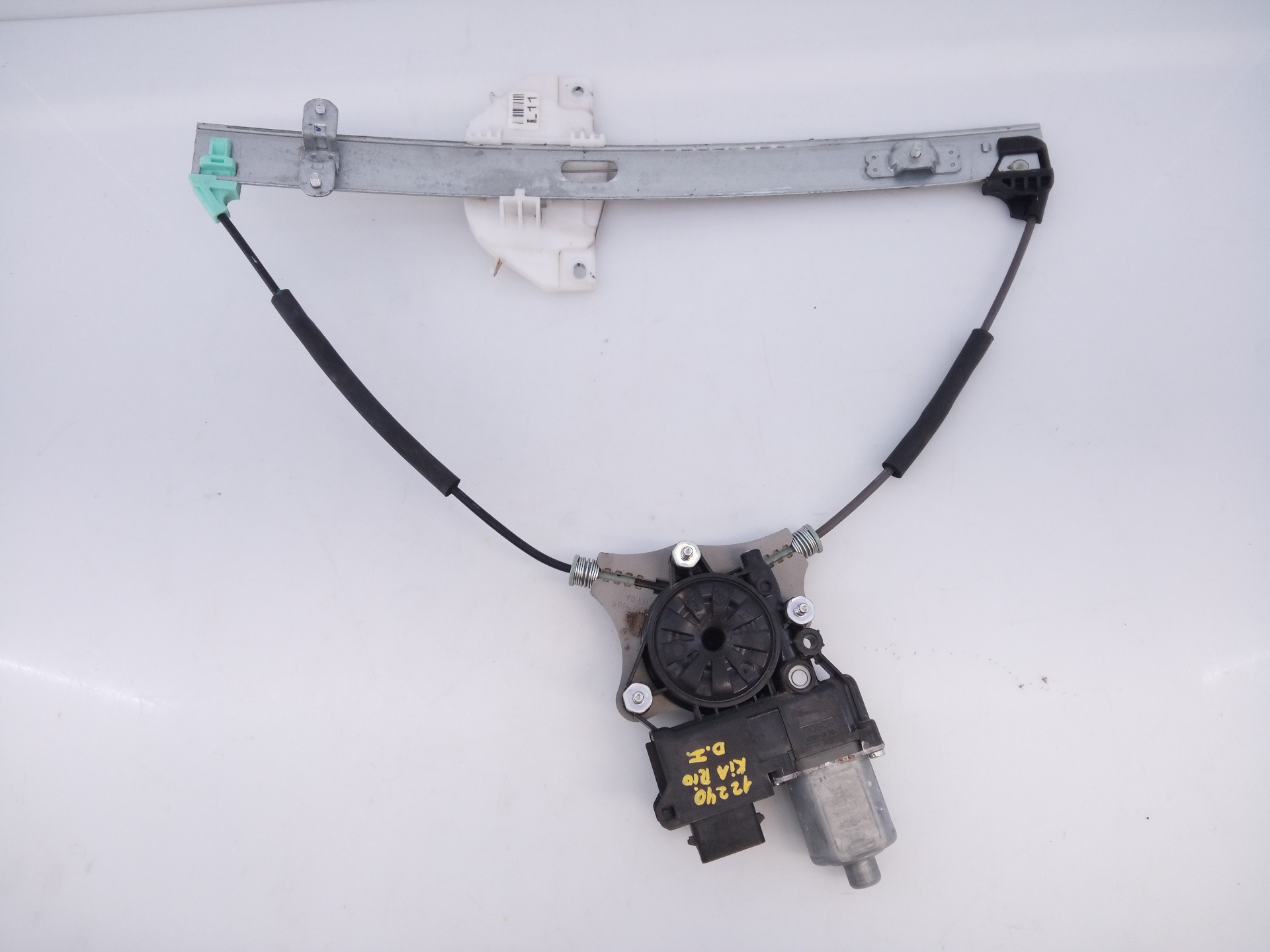 KIA Rio 4 generation (2016-2024) Front Left Door Window Regulator E2-B5-55-1,E2-B5-55-1 26270567