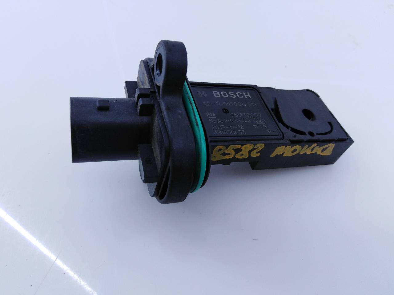 OPEL Mokka 1 generation (2012-2015) Mass Air Flow Sensor MAF 95930057,0281006311,E3-A5-17-1 18693410