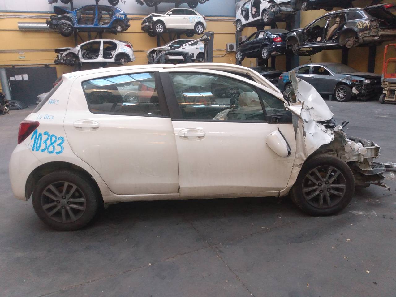 TOYOTA Yaris 3 generation (2010-2019) Полуось передняя правая 10239922,P1-A6-41 20957646