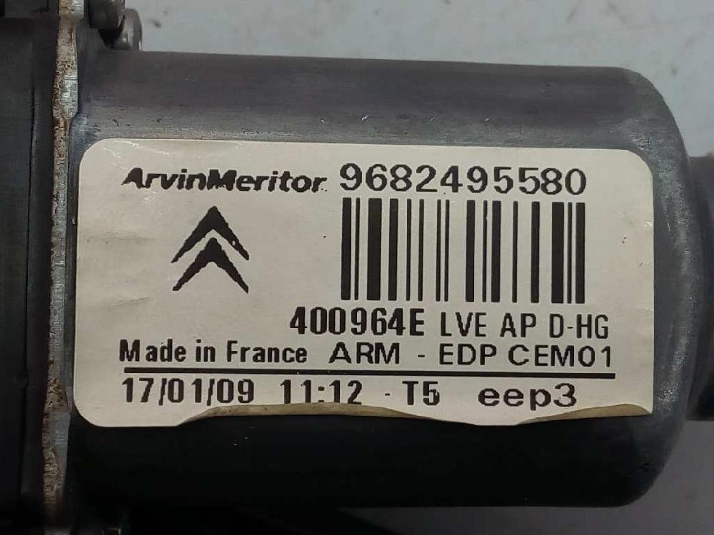 Elevalunas delantero derecho RHJ 9682495580 de Citroen C4 picasso 2007-2013 136 CV - pieza usada