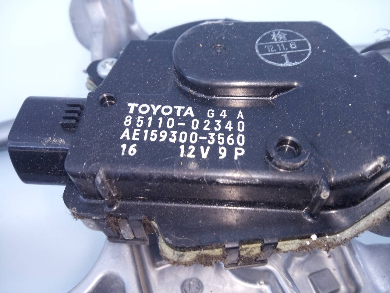 TOYOTA Auris 1 generation (2006-2012) Mecanism ștergător de parbriz față 8511002340, E1-B5-60-2 24388935