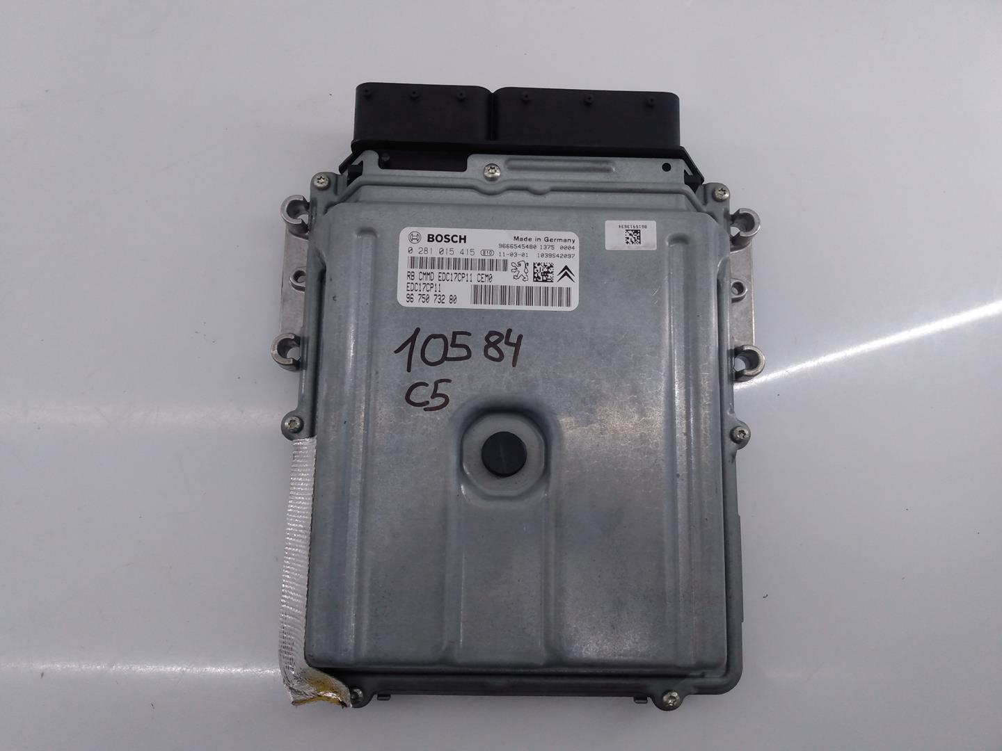 CITROËN C5 2 generation (2008-2017) Motorkontrolenhed ECU 0281015415,9675073280,E3-B2-25-3 21799327