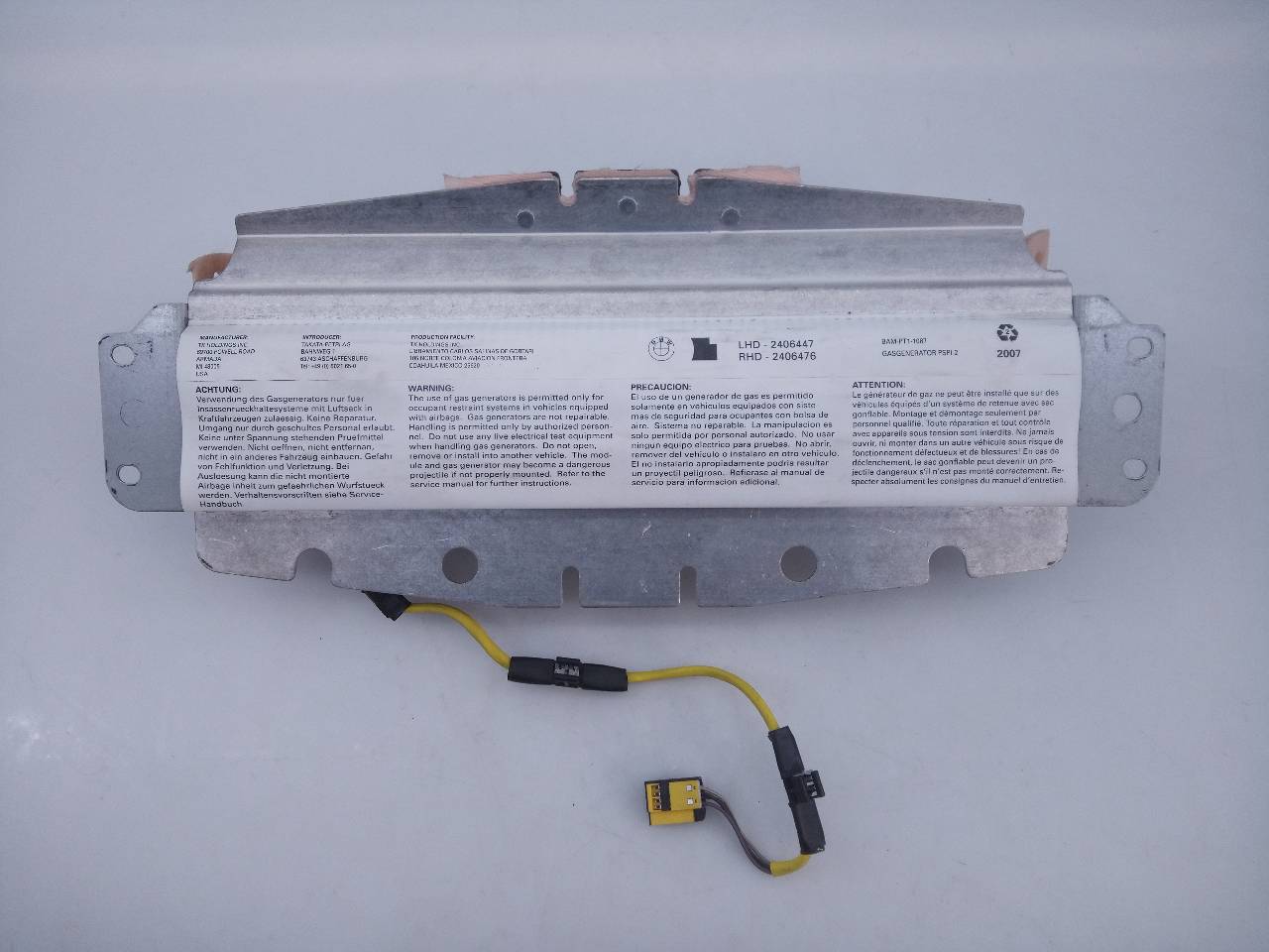 BMW X6 E71/E72 (2008-2012) Other part 2406447,2406476,E1-A3-39-2 23293553