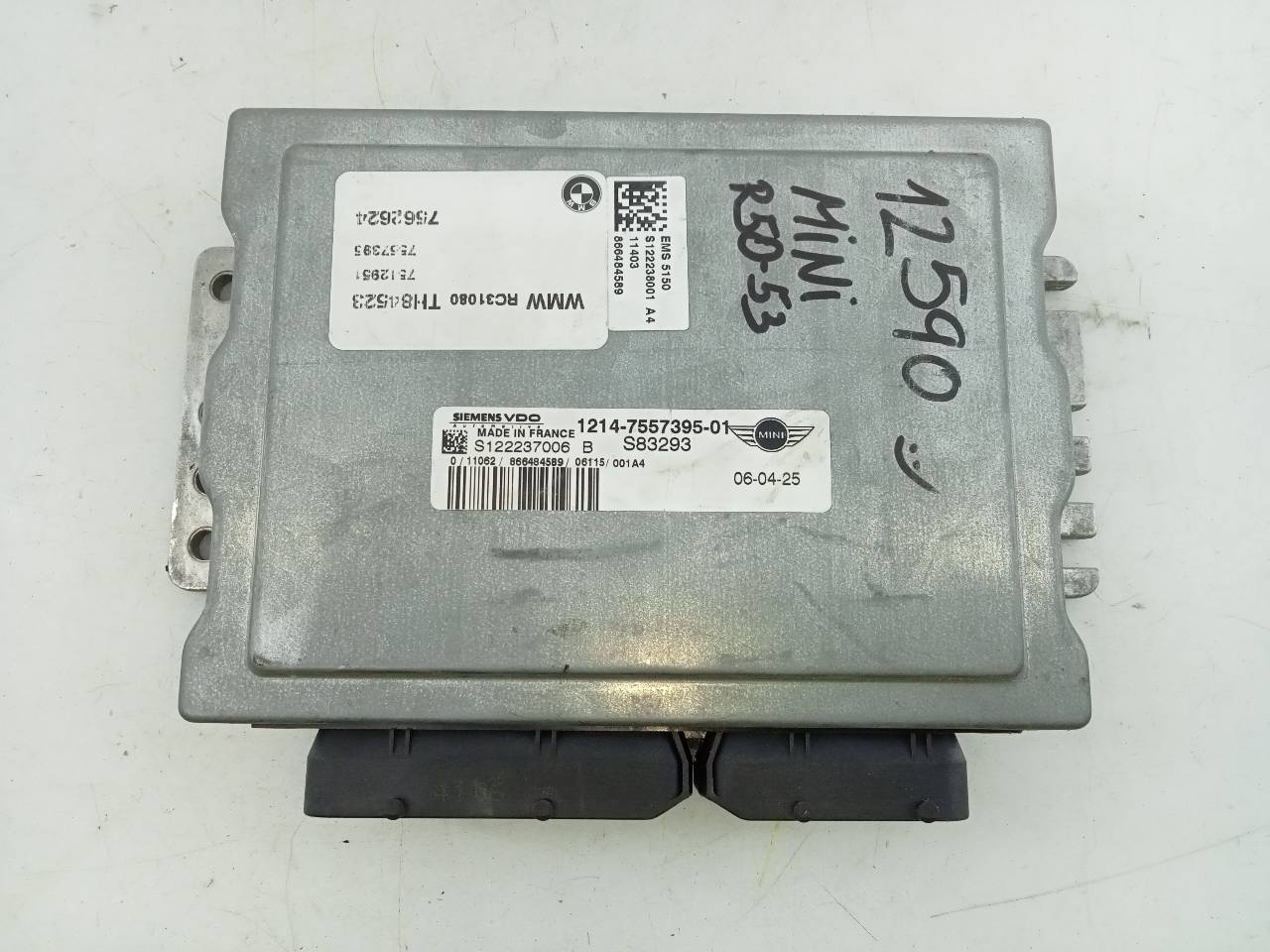 AUDI A5 Sportback 8T (2009-2011) Moottorin ohjausyksikkö ECU 7562624,E3-A2-25-1 26273448