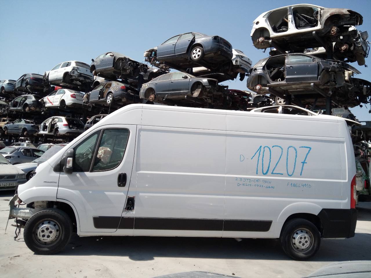 FIAT Ducato 3 generation (2006-2024) Стеклоподъемник передней правой двери 1394448080,45240,E2-B2-5-1 20956440