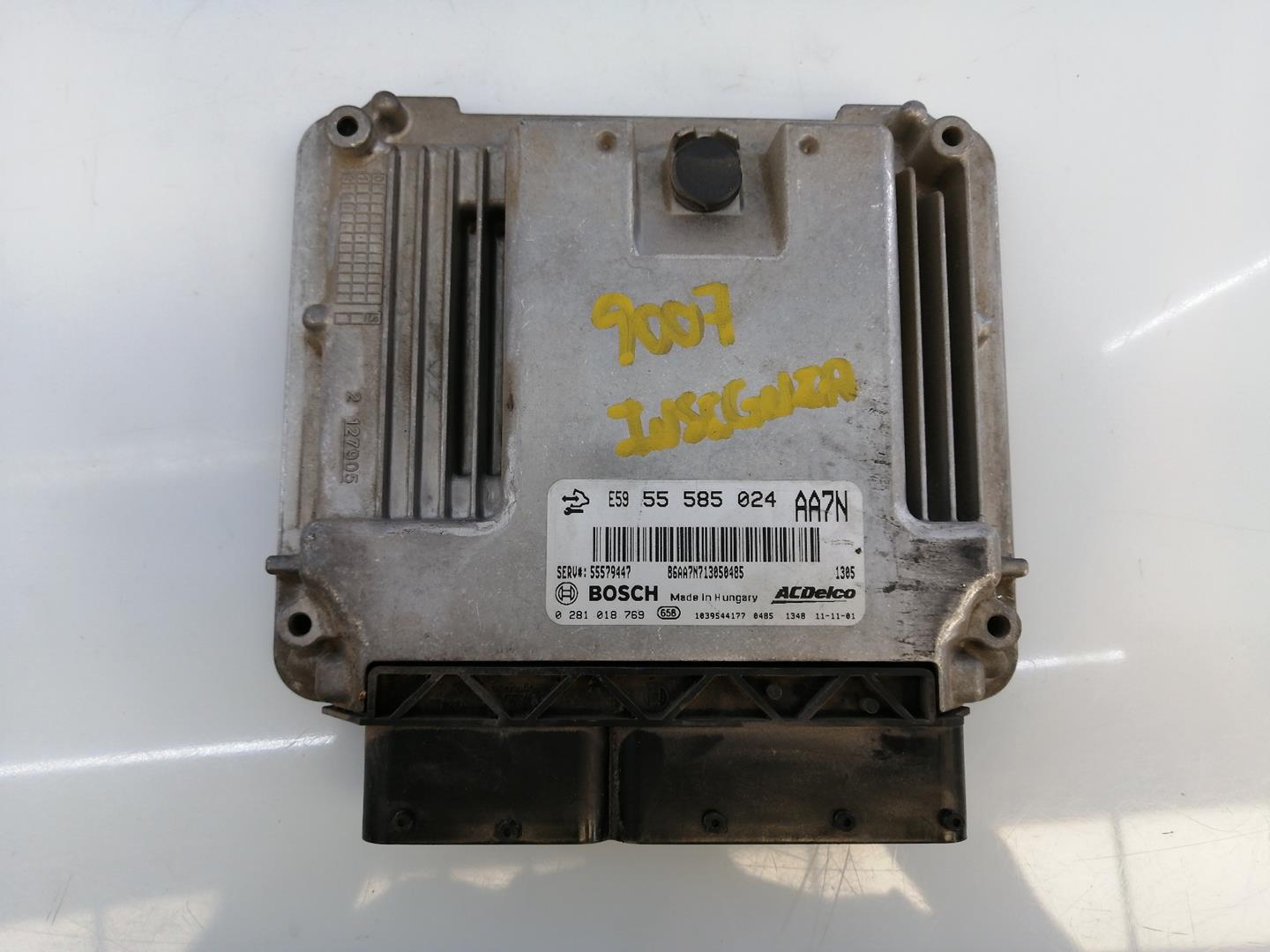 OPEL Insignia A (2008-2016) Engine Control Unit ECU 55585024,E3-B4-14-2 18723646