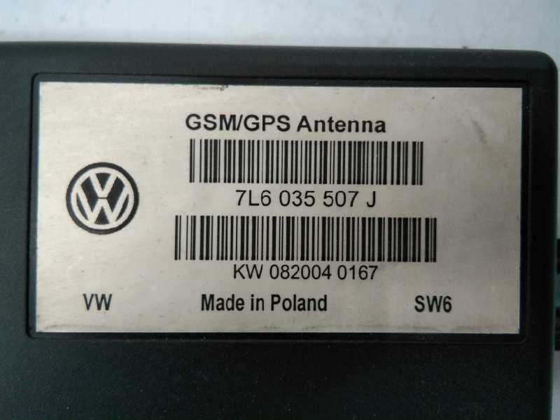 VOLKSWAGEN Touareg 1 generation (2002-2010) Antenna 7L6035507J, KW0820040167, E2-A1-23-3 18480329