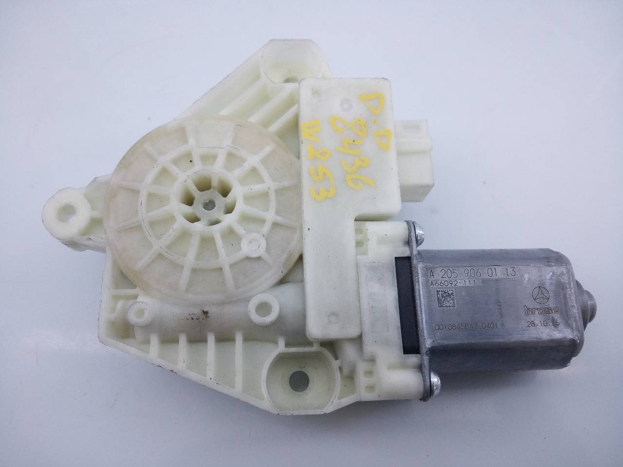 MERCEDES-BENZ GLC 253 (2015-2019) Motor de control geam ușă dreapta față A2059060113, E1-A2-15-1 24024220