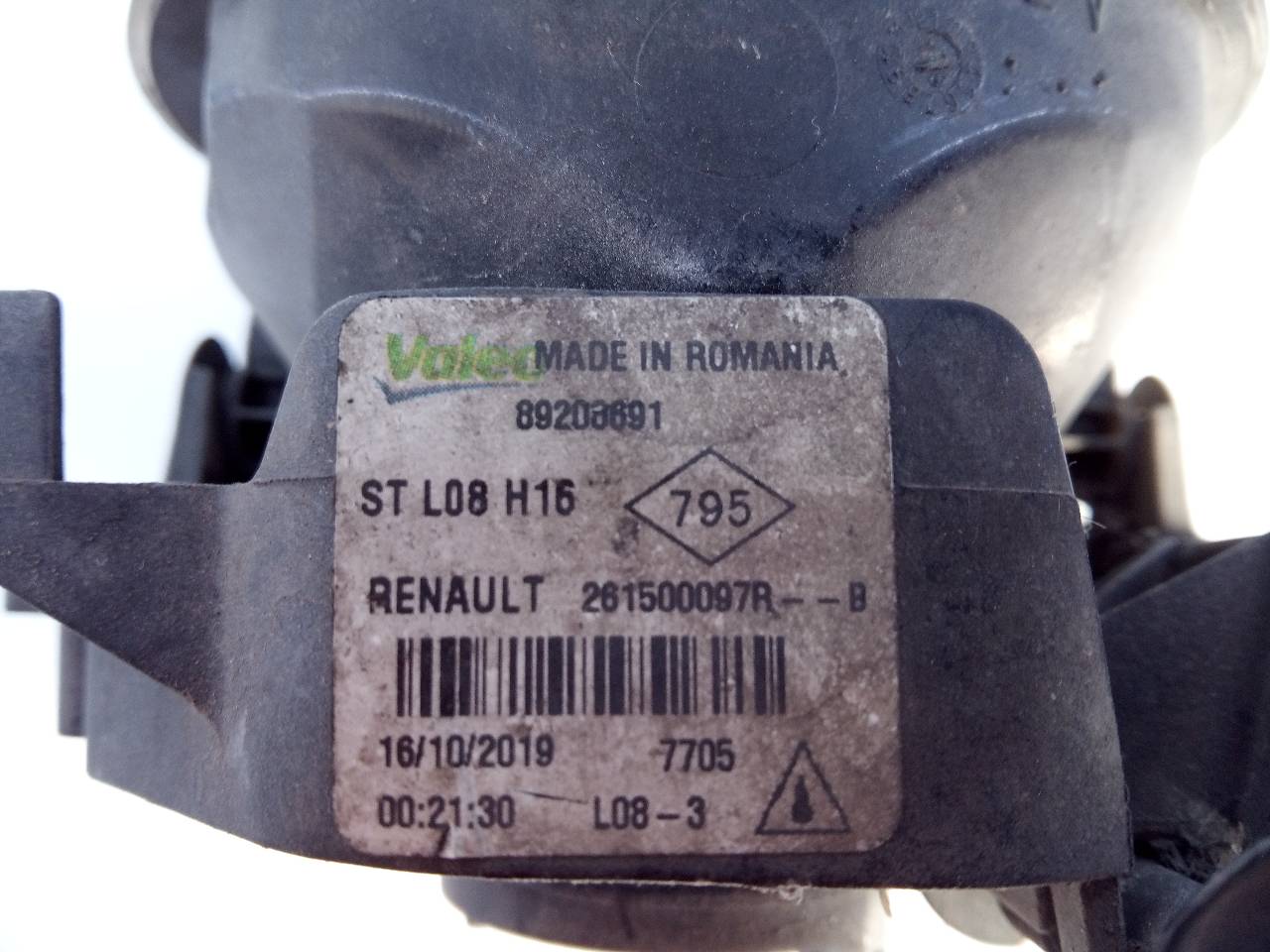 RENAULT Master 3 generation (2010-2023) Преден ляв фар за мъгла 89208691,E2-A1-39-1 24047860