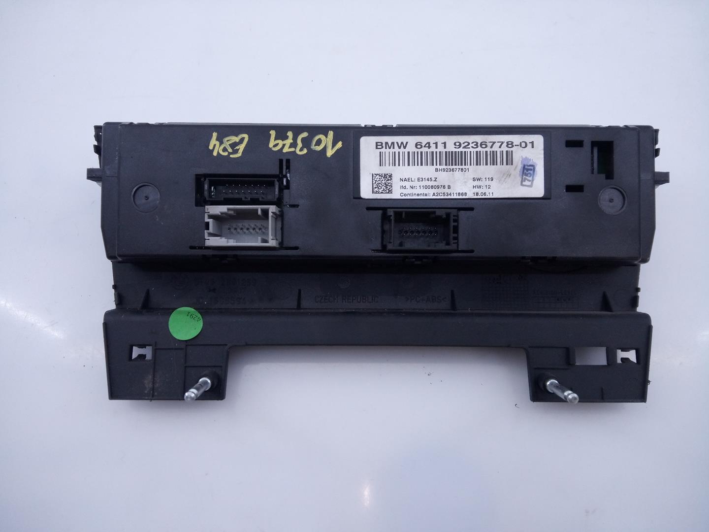 BMW X1 E84 (2009-2015) Unitate de control al climei 6411923677801, E3-A2-29-4 20957473