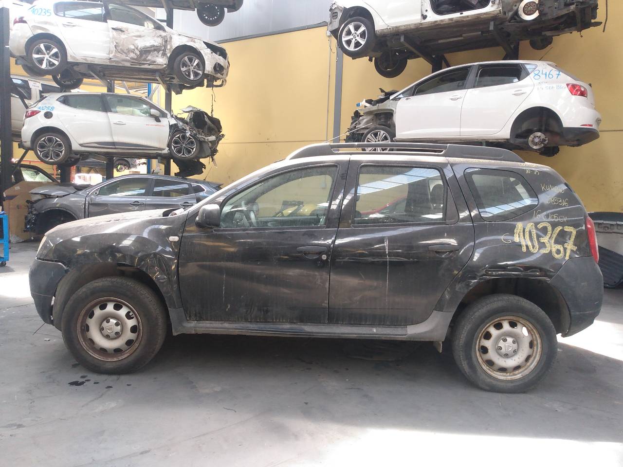 DACIA Logan 1 generation (2004-2012) Bagāžas nodalījuma loga tīrītāja motorīts 8200734582C 21798174