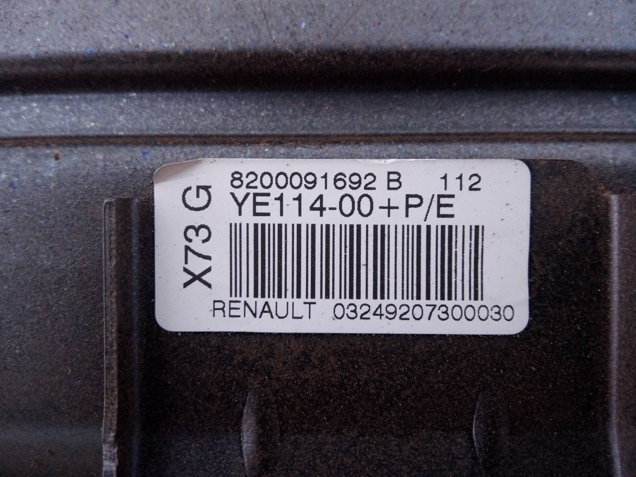 RENAULT Vel Satis 1 generation (2002-2009) Other part 8200091692B, E1-A1-35-2 23722322