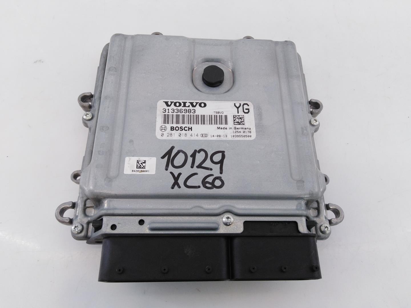 VOLVO XC60 1 generation (2008-2017) Motora vadības bloks 0281018414, 31336983, E3-B5-49-1 20955243