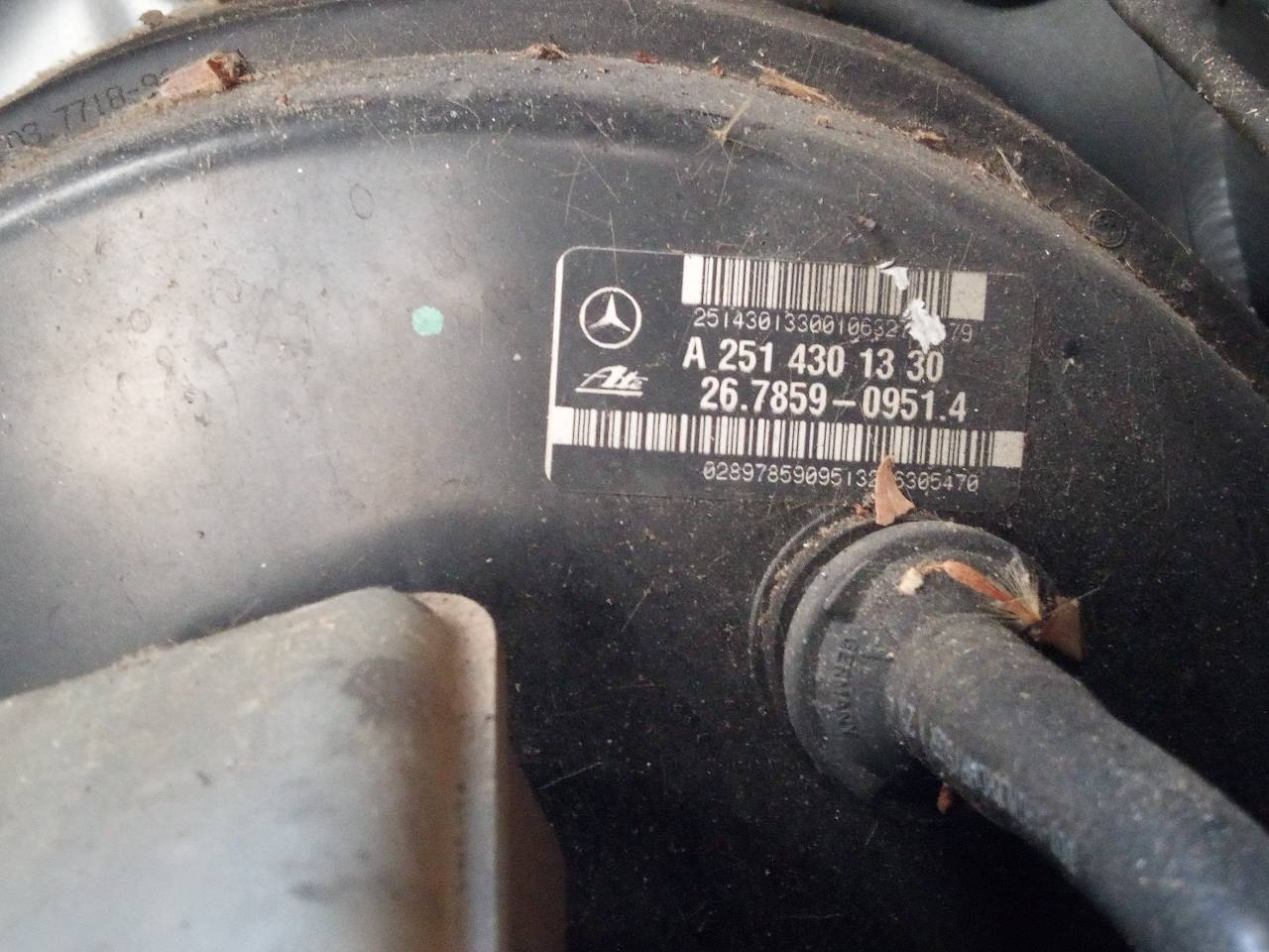 MERCEDES-BENZ R-Class W251 (2005-2017) Booster de servofrein A2514301330 20961717