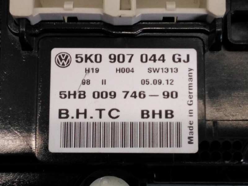 VOLKSWAGEN Tiguan 1 generation (2007-2017) Climate  Control Unit 5K0907044GJ, 5HB00974690, E2-A1-22-1 18487071