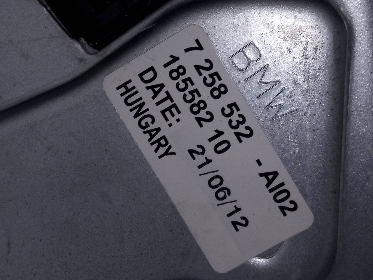 BMW 1 Series F20/F21 (2011-2020) Моторчик заднего стеклоочистителя 7258532 20954179