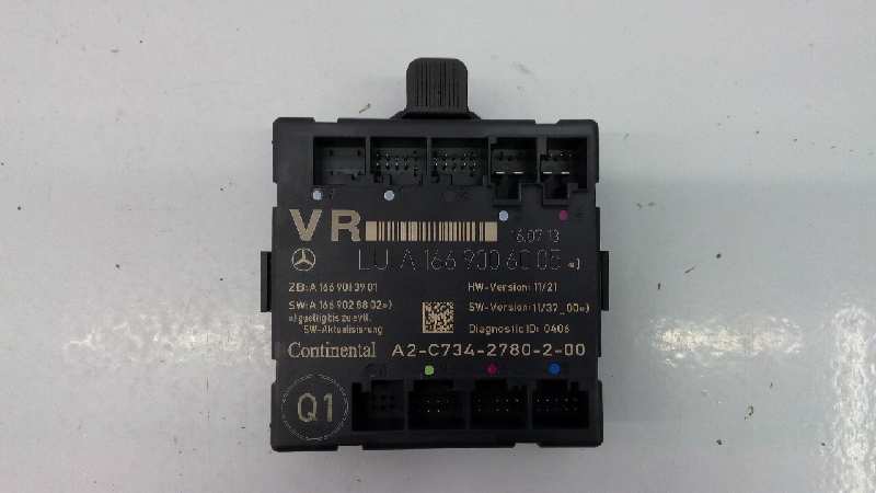 MERCEDES-BENZ A-Class W176 (2012-2018) Other Control Units A1669006005, A2C7342780200, E3-A1-9-3 18534022