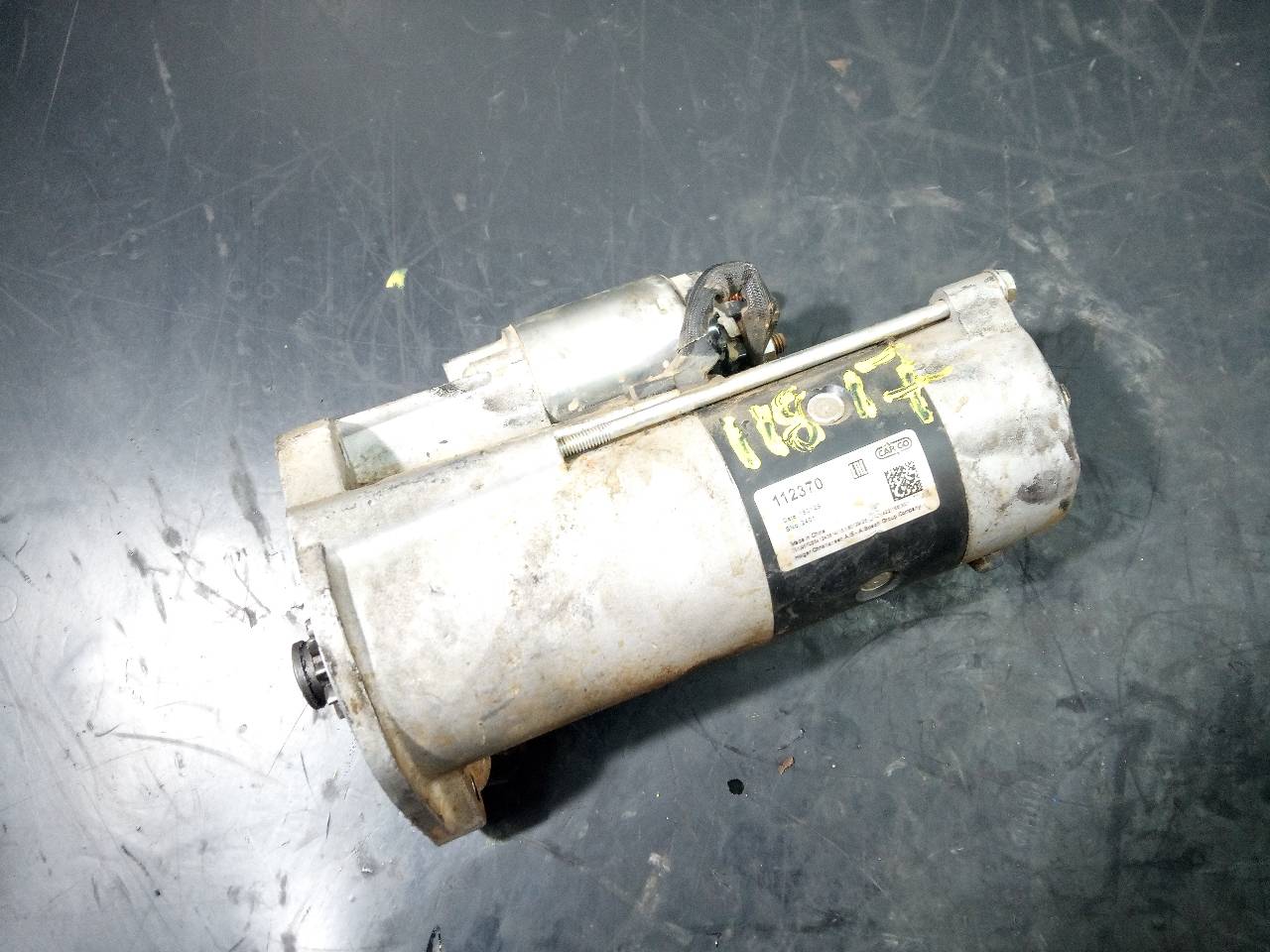 VOLKSWAGEN Pajero 3 generation (1999-2006) Starter Motor 112370, P3-B7-19-2 23241949