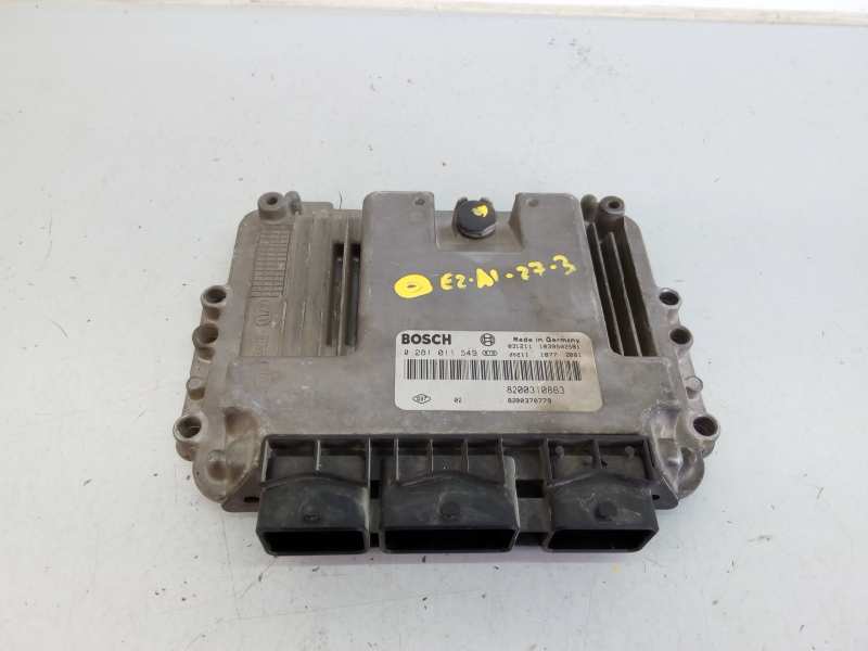 AUDI Megane 2 generation (2002-2012) Unitate de control motor 0281011549,E2-A1-27-3 18567610