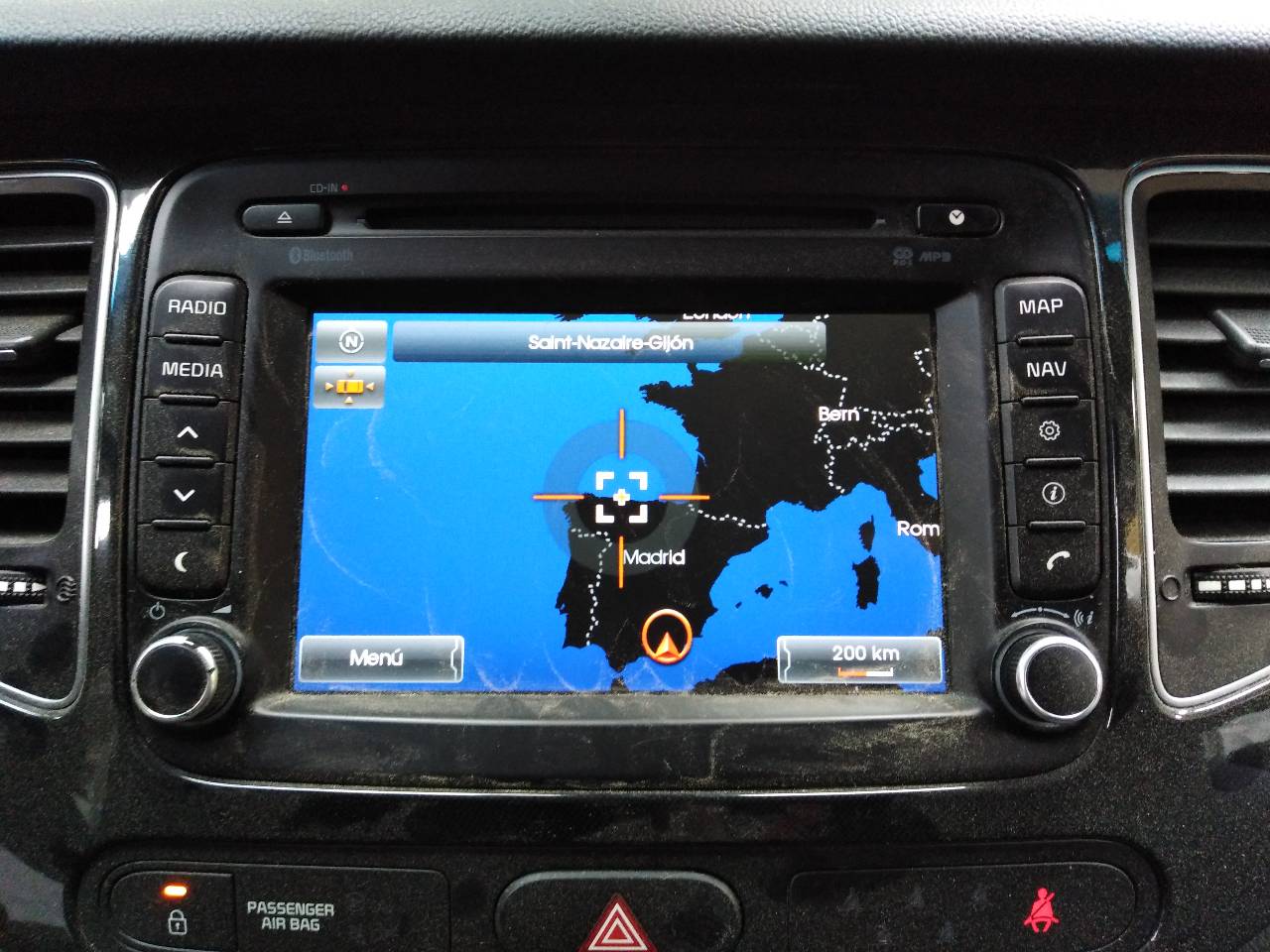 KIA Carens 3 generation (RP) (2013-2019) Music Player With GPS 24454203