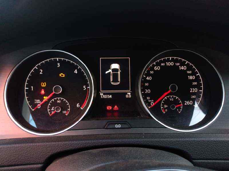 VOLKSWAGEN Golf 7 generation (2012-2024) Speedometer 5G0920860A, A2C53427456, E2-A1-12-1 18501227