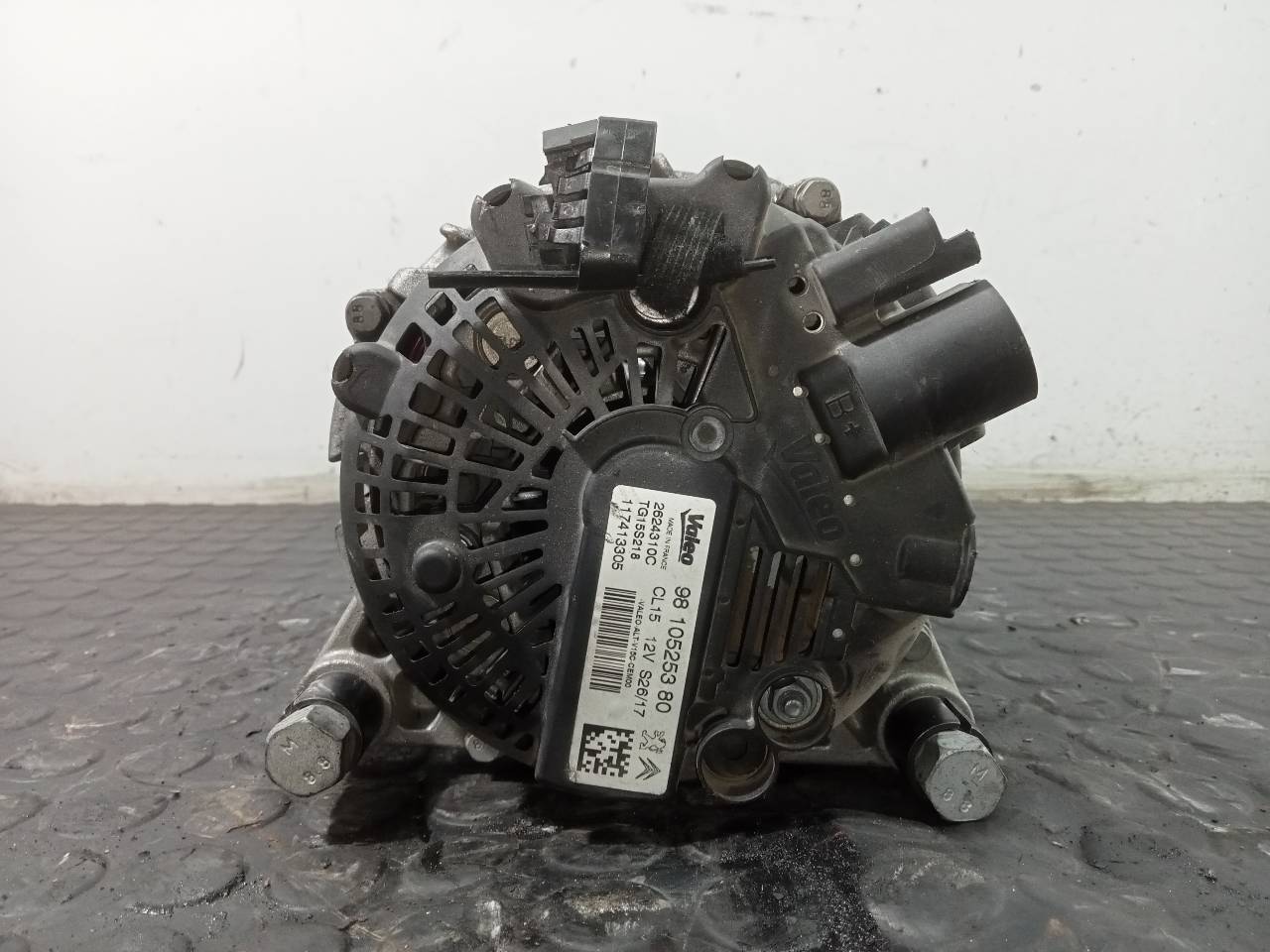 OPEL Crossland X 1 generation (2017-2023) Alternator 9810525380, 117413305, P3-A4-3-4 21796975